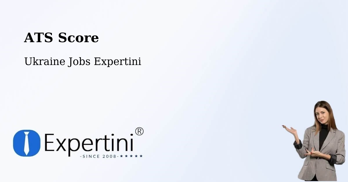 Resume ATS Score & Job Description Match Tool – Toretsk - Ukraine Jobs Expertini