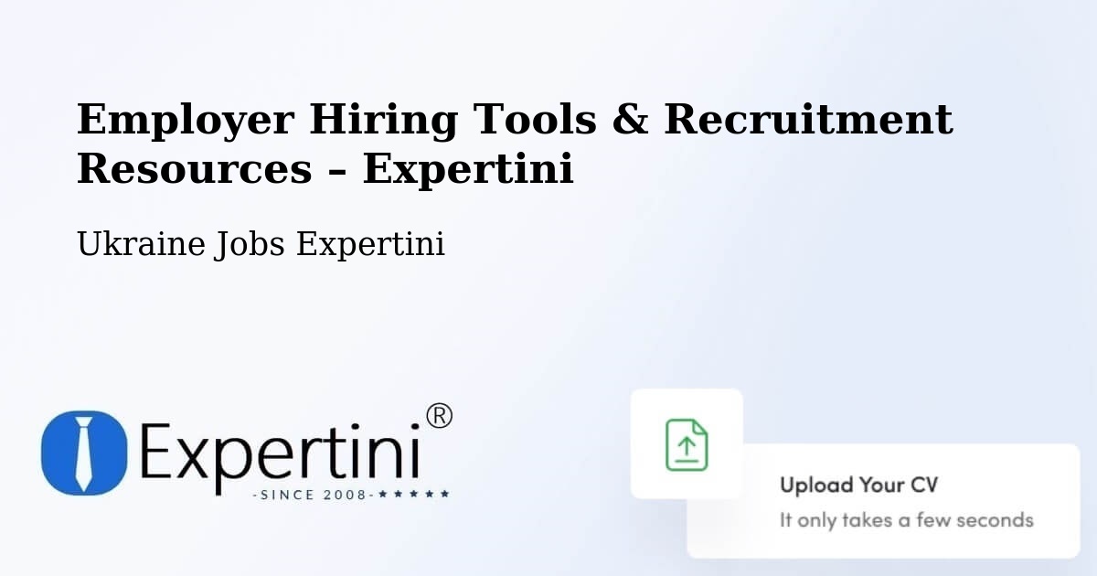Employer Hiring Tools & Recruitment Resources – Toretsk - Toretsk, Ukraine Jobs Expertini