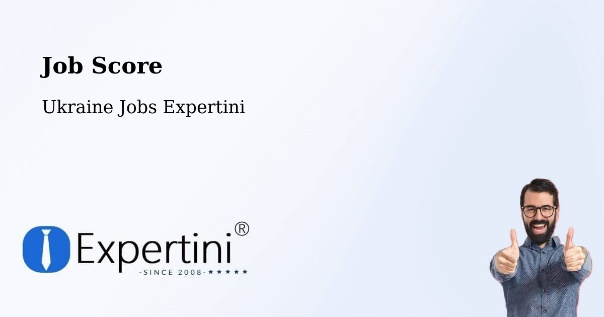 Job Score & Job Description Score Tool – Toretsk - Ukraine Jobs Expertini